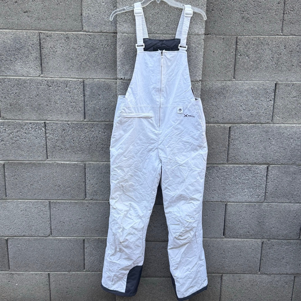 ARCTIX White Ski Bib Snow Bib Snow Pants XL